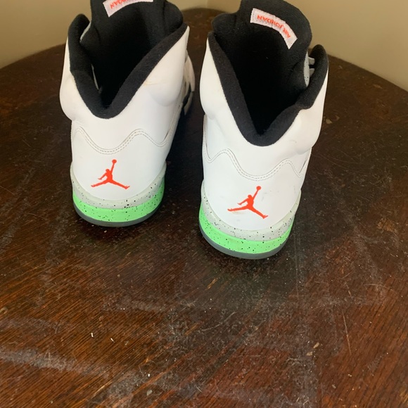 Jordan 5 poison green size 14 - Picture 3 of 7